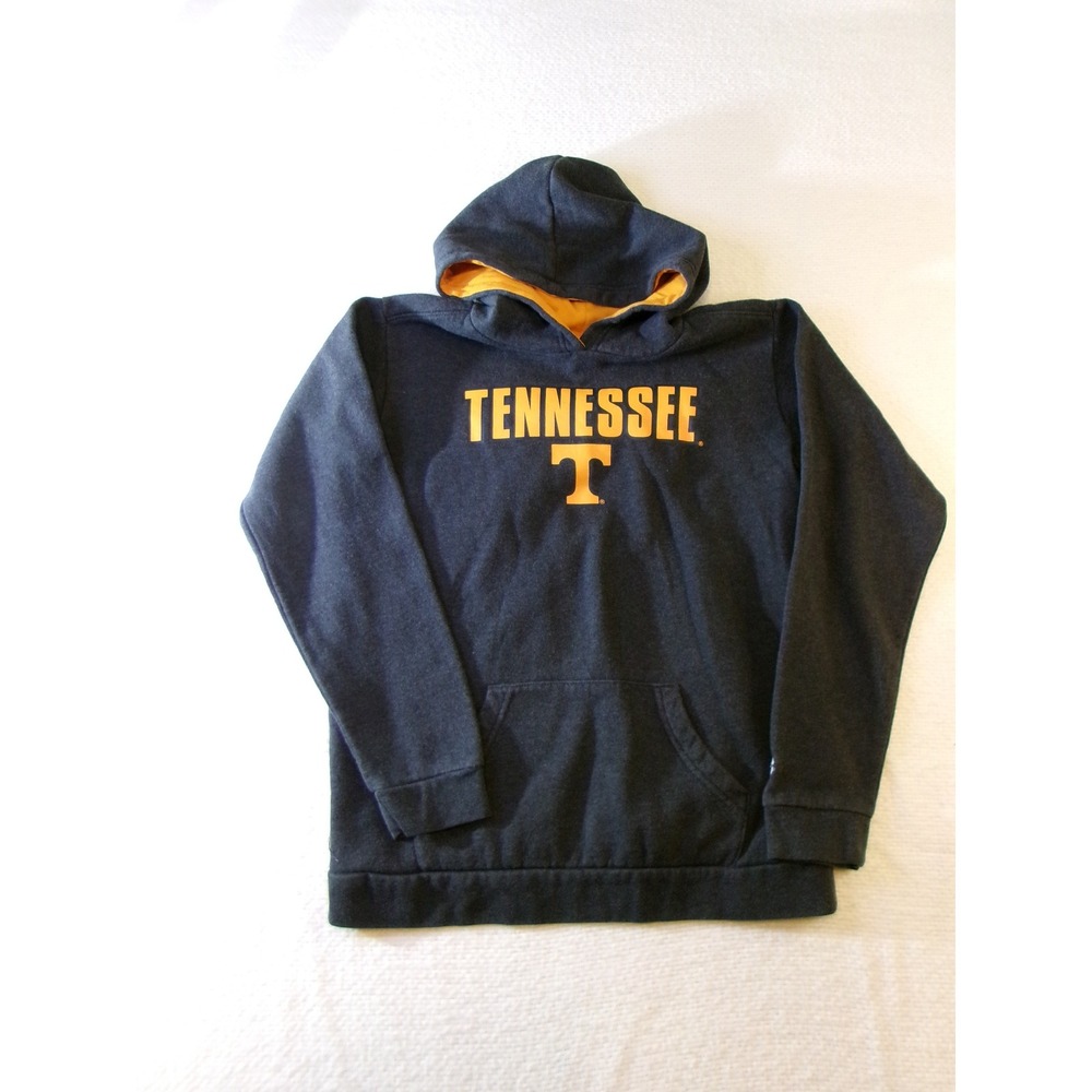 Tennessee Volunteers Champion Hoodie Youth XL 18/20 Gray Orange NCAA Sweatshirt